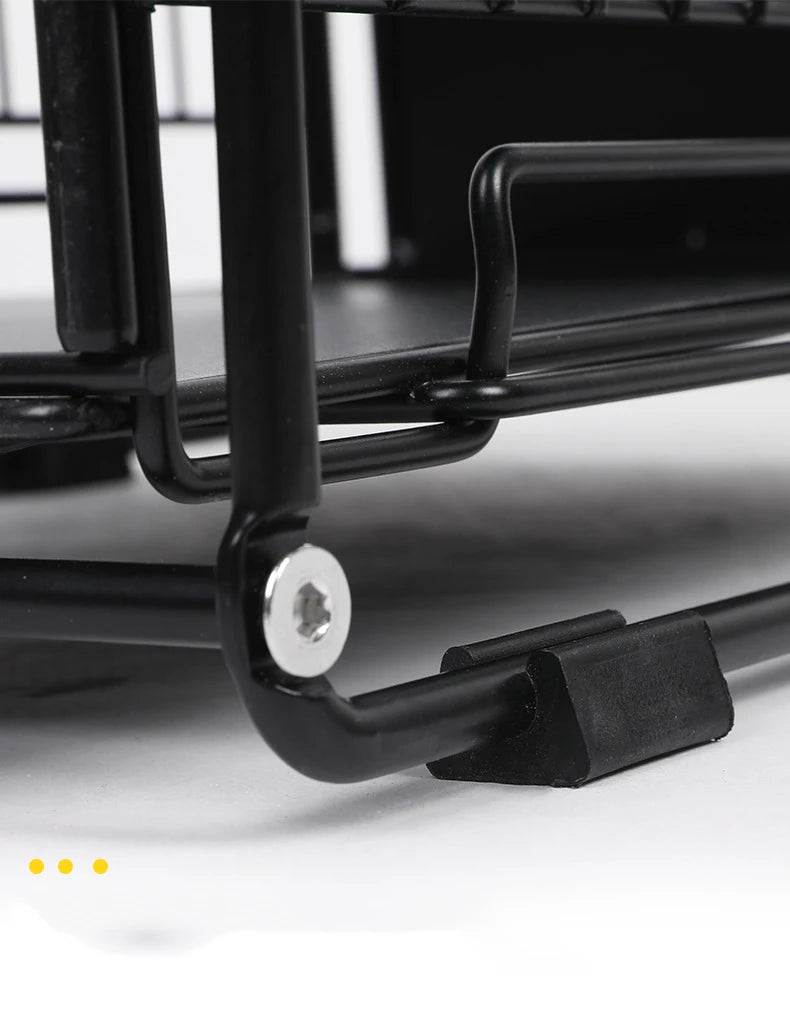 Under The Kitchen Sink Storage Rack Drawer Type Can Be Pushed and Pulled Under The Cabinet Telescopic Double Shelf